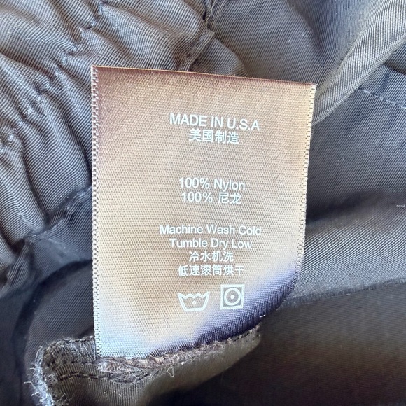 Rhude Rifle Nylon Cargo Pants Black Size Large Made In USA Flight Utility - Picture 5 of 11